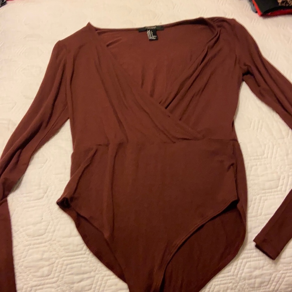 Deep purple body suit Forever 21 size small